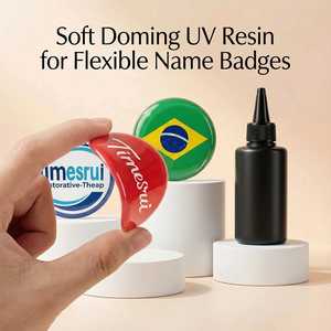 TIMESRUIi Resina Epossidica per Doming Senza Bolle - Cristallina e Resistente all'Ingiallimento per Gioielli, Portachiavi, Artigianato e Decorazioni - Product Image 2