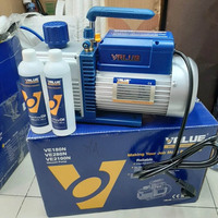 VALUE VE135N pompe à vide haute fiabilité 3.5CFM 70L/min 2Pa 150micron 1/3HP haute efficacité à étage unique VE 135N 8kg 1/4 "& 3/8" Flare
