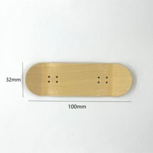 Mini Pro Tech Deck Planche de skateboard en bois d'érable personnalisée 32 mm Planche de skateboard professionnelle vierge - Product Image 4