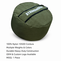 Saco de Arena Portátil para Entrenamiento en Casa, Fitness Funcional, Cross Training, Saco de Poder de Nylon Cordura de Alta Resistencia OEM