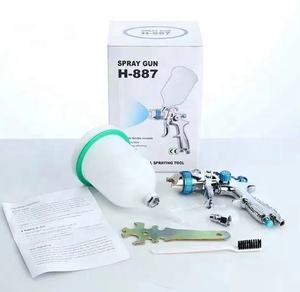 Nuevo tipo, venta superior, pistola pulverizadora, pintura Hvlp1.3/<span class=keywords><strong>1</strong></span>,4/2,0 Mm, boquilla de aire, pistola pulverizadora de pintura Hvlp con copa superior - Product Image 6