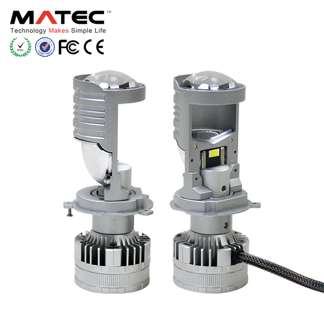 Super Bright H4 Led Projector Mini Lens Light 150w 15000lm Led Headlight for Universal Car Motorcycle