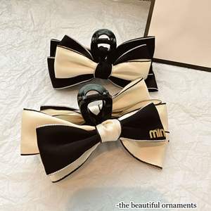 Ai <span class=keywords><strong>Tong</strong></span> FJ-865 13cm Grandes pinces à cheveux papillon parfumées pour femmes, mode, fête de l'indépendance, accessoires pour cheveux <span class=keywords><strong>en</strong></span> <span class=keywords><strong>tissu</strong></span> - Product Image 5