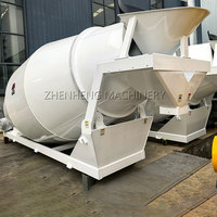 Bétonnière autochargeante de 3 m³ |   Bétonnière à décharge hydraulique pour chantier de construction |   Mélangeur à tambour de 3000 L