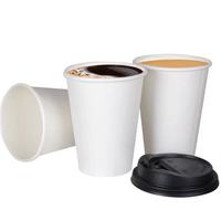 Jetable peut être personnalisé impression 4oz-20oz tasses à café gobelets en papier gobelets jetables