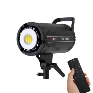 Luz de Video LED de 300W con Intensidad Regulable Continua, 6500K Luz Diurna, Lámpara de Fotografía para Teléfono, para Transmisiones en Vivo de <span class=keywords><strong>YouTube</strong></span>, Estudio Fotográfico, Aluminio - Product Image 1