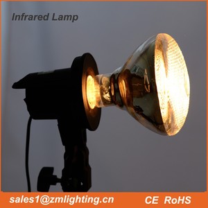 <strong>100W</strong> 150W 200W 250W Watt Infrared Brooder Heat Lamp Bulb Basking Reptile Screw Fitting - Product Image 3