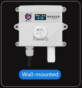 Wall Mounted 0-5V 0-10V 4-20mA RS485 Output UV Index Detector UV Rays Sensor For Weather Station