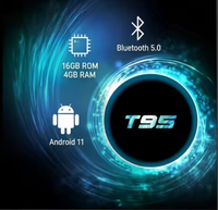 Android 14 TV Box 8K UHD WiFi 6 BT5.0 Reproductor Multimedia con Reproducción de Video 4K Sin Interrupciones
