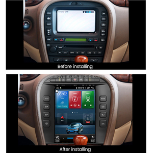 Android Vertical Tesla IPS pantalla para <span class=keywords><strong>Jaguar</strong></span> <span class=keywords><strong>S</strong></span>-<span class=keywords><strong>Type</strong></span> 2004-2005 GPS coche Radio navegación video estéreo WIFI Carplay AHD - Product Image 5