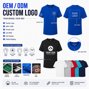 Camiseta de Hombre Personalizada con Logotipo, 100% Algodón, 180G, Premium, Suave, Transpirable, Cuello Redondo Clásico, Venta al Por Mayor, Tallas S-5XL, Azul Rey - Product Image 2