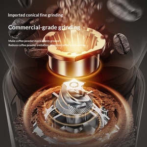 Cafetera Espresso Comercial ME-720 Totalmente Automática con Doble Caldera, Molinillo Integrado, 19 Bares, para el Hogar, Pequeña, para Preparar Americano - Product Image 2