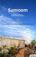 Balcons et Jardins Extérieurs Personnalisés en Alliage d'Aluminium Moderne avec Double Vitrage Trempé, Isolation Phonique et Pare-Soleil Intégré