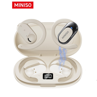 MINISO X32 TWS Earphone Headphone Tampilan Digital Definisi Tinggi Latensi Rendah ENC Panggilan Definisi Tinggi Pengurangan Kebisingan Penutup Telinga