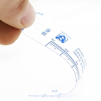 MoldTool Jauge de calage et d'épaisseur en PVC de qualité industrielle haute précision 0.02 0.05 1 1.5 2 2.5 4 5 MM Longueur 70MM
