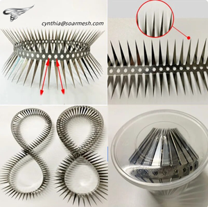 Kuş besleyici direkleri için kuş açık sincap sivri sincap saptırma tırmanma bahçe çitleri ve meyve ağaçları önlemek - Product Image 2