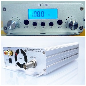 Transmisor <span class=keywords><strong>FM</strong></span> Estéreo PLL <span class=keywords><strong>de</strong></span> 15W STRF ST-15BV2 para Estación <span class=keywords><strong>de</strong></span> Radio + Antena Exterior GP2 + Fuente <span class=keywords><strong>de</strong></span> Alimentación + Kit <span class=keywords><strong>de</strong></span> Cable <span class=keywords><strong>de</strong></span> Audio - Product Image 6