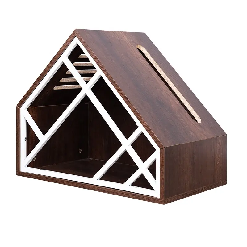 New Arrival Unique Design Wood Dog House Casa Para Perro