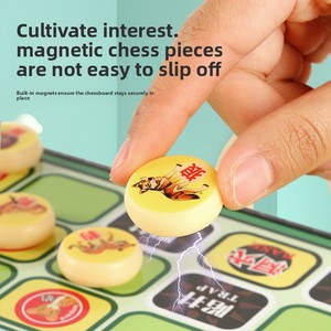 Gioco da Tavolo Magnetico Pieghevole in Plastica, Go, Gomoku, <span class=keywords><strong>Dama</strong></span>, Scacchi, Gioco <span class=keywords><strong>di</strong></span> Intelligenza, Disponibile in Magazzino - Product Image 3