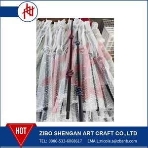 Clôture taille personnalisée spécification du garde-corps en acier à faible teneur en carbone matière première porte escalier cour jardin - Product Image 4