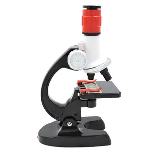 批发塑料儿童生物科学实验学习儿童教育玩具显微镜STS001