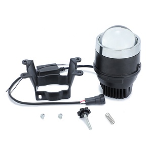 Lámpara Antiniebla LED Tricolor GPNE F9X de 3 Pulgadas, Enchufe H11, Lente Azul HD, Proyector Universal para Automóviles - Product Image 4