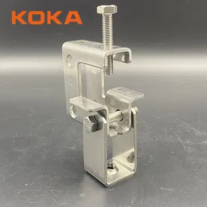 SS 304 SS316 Steel Beam Clamp For Construction