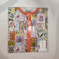 Pyjama bébé en bambou de qualité supérieure à manches courtes avec fermeture éclair bidirectionnelle, prêt à être expédié, vêtements confortables pour enfants, boîte surprise