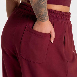 Pantalones de Yoga Personalizados con Logotipo para Mujer, Casuales, Holgados, de Pierna Ancha, para Gimnasio, Correr, Entrenamiento, Cómodos, Transpirables, con Bloques de Color - Product Image 5