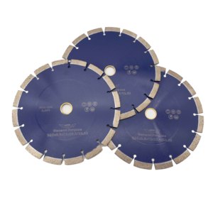 Commercio all'ingrosso 9 pollici di saldatura Laser di grado industriale in calcestruzzo diamantato circolare taglio a disco lame per marmo di granito - Product Image 5