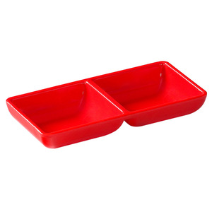 Vaisselle et assiettes en mélamine Xiangyuan pour usage commercial, y compris des plats pour hot pot et barbecue avec deux ou trois compartiments. - Product Image 3