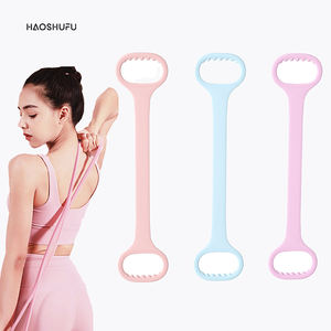 Logo personalizzato ad alta elasticità in Silicone Yoga Pilates allenamento resistenza elastici Fitness fasce per l'allenamento - Product Image 2