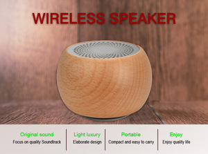 Mgitec bán chạy nhất tre Loa bluetooth di động cho Loa Bluetooth Mini - Product Image 3