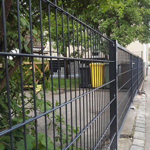 Haute rigidité lourde 868 656 double Double treillis métallique sécurité clôtures photovoltaïques solaires jardin cour métal clôtures panneaux de clôture - Product Image 3