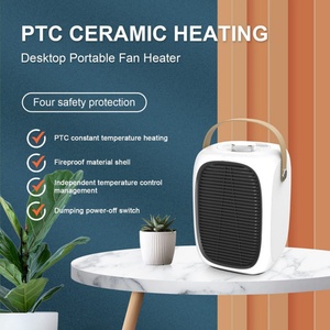 Ventilateur de chauffage portable de bureau en céramique CPP 220V pour chauffage domestique vertical - Product Image 4
