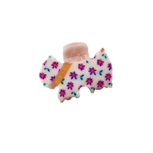 Pince à cheveux en forme de fleur de 7 cm pour chiot West Highland White Terrier - Product Image 1