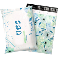 Petits sacs d'expédition en polyéthylène biodégradable avec impression de logo personnalisée pour les petites entreprises, sacs en polyéthylène noirs pour les vêtements