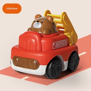 Voiture miniature à inertie pour enfants, véhicule d'ingénierie, jouet transfrontalier, échelle 1:5, en plastique, unisexe, 0-<span class=keywords><strong>24</strong></span> <span class=keywords><strong>mois</strong></span>, cadeau, vente en gros pour marché de rue - Product Image 2
