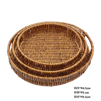 BPA-vrije, milieuvriendelijke plastic rieten fruit- en snack schaal, synthetische rotan mand, moderne stijl, multifunctioneel, voor het serveren van eten, geweven van riet.