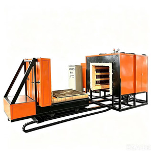 Hesheng Bogie <b>Furnace</b> 4800x2200x3500mm 3000kg Load Capacity Fully Automatic Temperature Control Heat Treatment Equipment - Product Image 1
