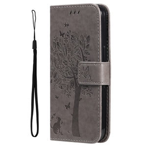 Étui à rabat en PU design arbre avec fentes pour cartes pour Moto Edge 30, pour <span class=keywords><strong>Sony</strong></span> <span class=keywords><strong>Xperia</strong></span> 10 IV étui portefeuille - Product Image 6