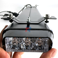 7 Module 90W 43 Zoll COB Stroboskop-Lichtleiste Magnetischer Verkehrsleiter Notfall-Warnblinklicht Sicherheitswarnung für Auto-Lichtleiste