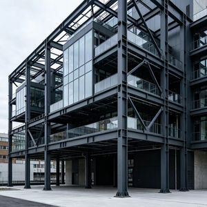 Maison Modulaire Multifonctionnelle en Acier Robuste au Design Industriel pour Centres Commerciaux et Affaires de <span class=keywords><strong>Location</strong></span> à Court Terme - Product Image 4