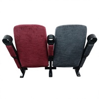 LEADCOM L-C01 Sièges de cinéma pliables modernes en tissu avec cadre en acier pour la vente