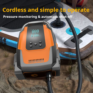 <span class=keywords><strong>Gonfleur</strong></span> d'air numérique Sup électrique de pompe à air portable pour planche de surf <span class=keywords><strong>Paddle</strong></span> Board coussin d'air de piscine gonflable et <span class=keywords><strong>voiture</strong></span> 12V - Product Image 2