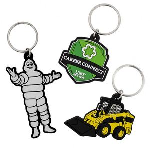 Cadeau promotionnel OEM, porte-clés personnalisé en caoutchouc 2D, porte-clés en forme de moto, porte-clés en PVC souple 3D - Product Image 5