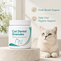 Jinmao Cat Grain-Free Dental Granules Vegetable Glycerin Zinc Glycinate Penyerapan Cepat Aman Napas Segar Kebersihan Mulut Harian