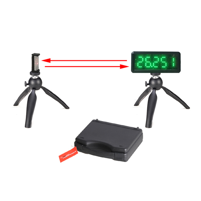 YZ Wireless Racing Timer Stopwatch Accurate to 0.001 Seconds USB Charge LED Track and Field Laser Timer