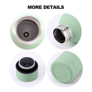 Promotional Personalized Double Wall Thermal Vacuum <b>Flask</b> Insulated Outdoor Sports Drink Shaped Stainless Steel Water <b>Bottles</b> - Product Image 3