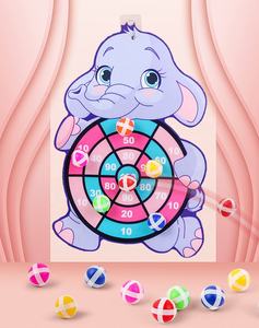 Pistolet à balles collantes dinosaure de dessin animé pour enfants, fléchettes d'intérieur pour bébés, jouets de lancer pour garçons - Product Image 6